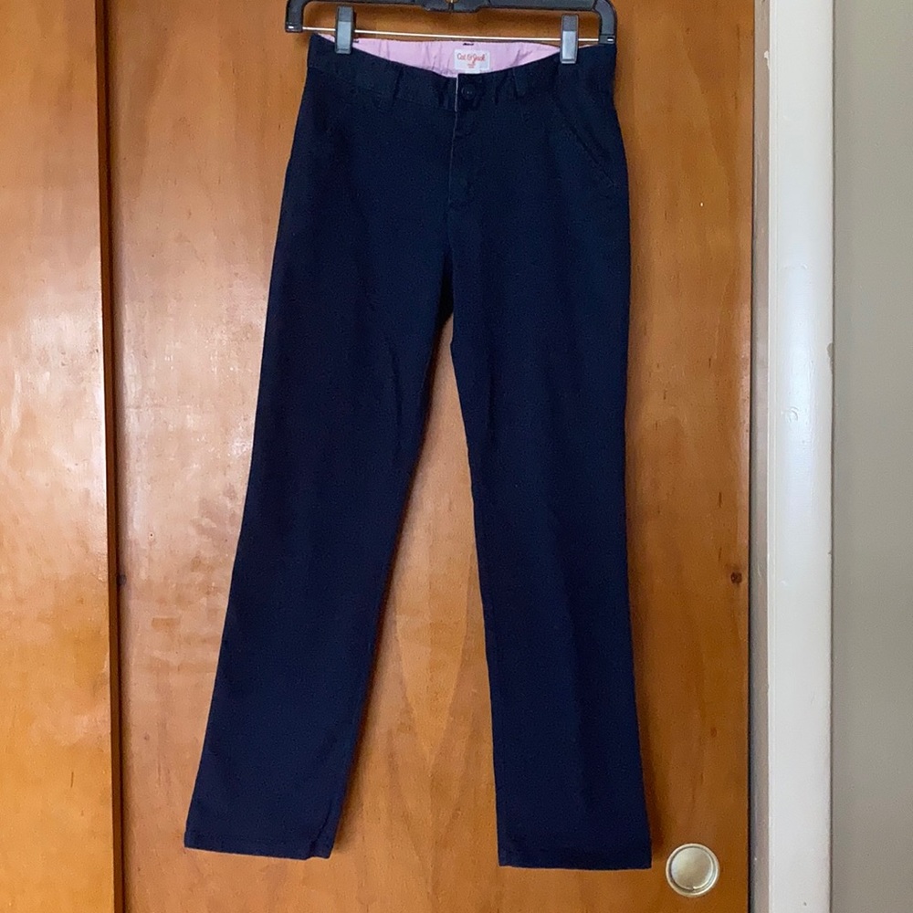 Girl’s navy blue school uniform pants